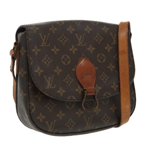 LOUIS VUITTON Monogram Saint Cloud GM Shoulder Bag M51242 - Picture 1 of 16